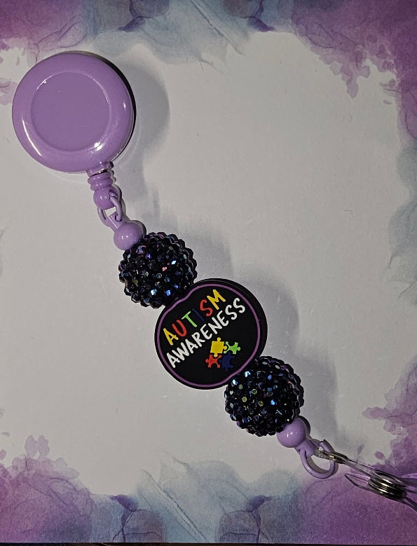 Autism Awareness Badge Reel